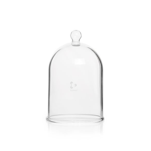 Duran Group DURAN Planflansch-Glocke mit Knopf, vakuumfest, 250 x 185 mm