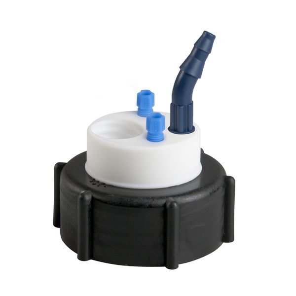 SCAT SafetyWasteCap S51, 2x 2.3/3.2 mm OD, 1x 6.4 - 9 mm ID + connector for exhaust filter