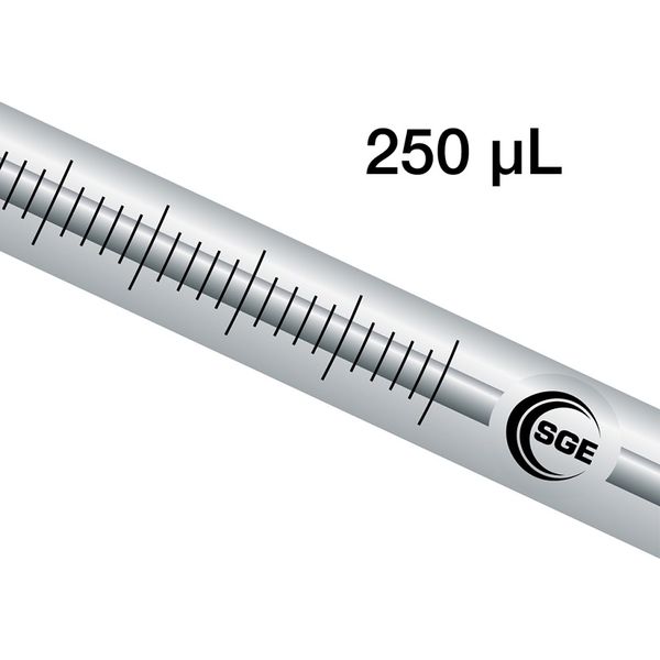 Trajan (SGE) XCHANGE-Autosampler-Spritze für MEPS, 250R-GT, 250 μl, Nadel: austauschbar, gasdicht, GT-Kolben