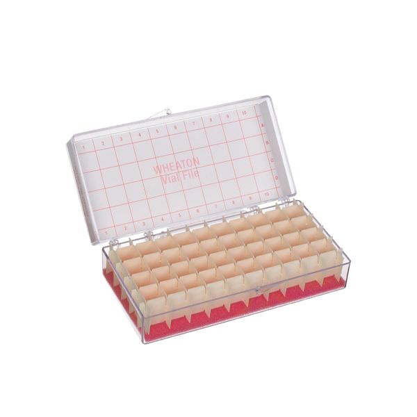 DWK Wheaton M-T Vial File for storage of 40 4 ml vials, 6 pc/PAK