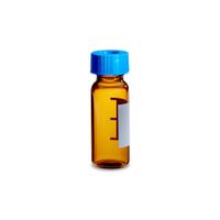 Product Image of LCMS Certified Amber Glass 12 x 32mm Screw Neck Vial, with Cap and PTFE/silicone
