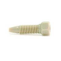 Product Image of Fitting, PEEK, one-piece hex-head long, 10-32, 5/PAK