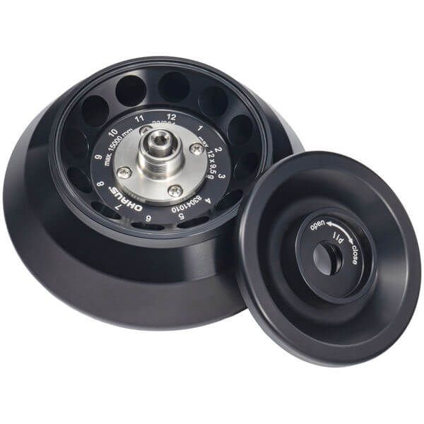 Ohaus Frontier 5000 Winkel-Rotor R-A12X5/15MIS, 12 x 5 ml, 15000 rpm, FA ID, abdichtbar, für FC5718 SN188, FC5718R SN119, FC5714 SN117