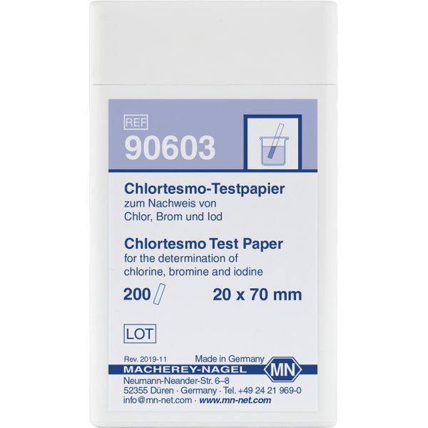 Macherey-Nagel CHLORTESMO, 200 Streifen/pk