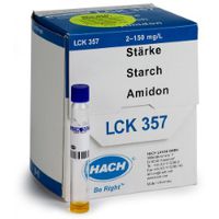 Product Image of Starch LCK cuvette test, pk/25, MR 2.0 - 150 mg/l