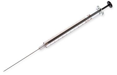 Hamilton 250 μl, Model 1725 LTN Syringe, 22s gauge, 51 mm, point style 2 with Certificate of calibration