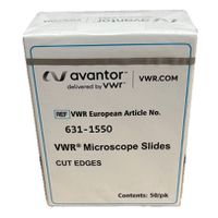 Product Image of Microscope slide, 76x26mm, extra-white, cut, 50 pc/PAK
