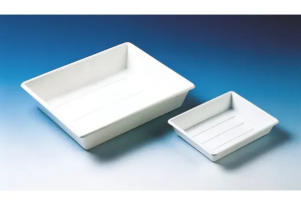 Brand GmbH & Co. KG Tray (photo tray), PP, white, stackable, 840 x 645 x 160 mm
