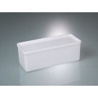 Product Image of All-purpose box square, PE, 2000ml, L:255mm, w/cap