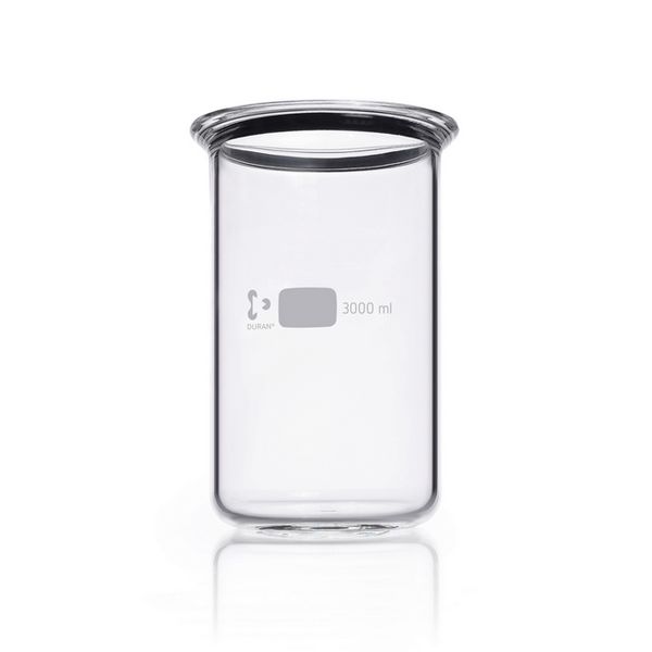 Duran Group Flat flange-beaker/DURAN, 3000 ml Flat flange-beaker/DURAN, 3000 ml