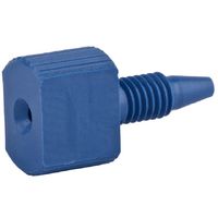 Product Image of Tubing Connector Fittings CombiHead Flat Blue PEEK, ARE-Applied Research brand, minimum order amount 11 pieces