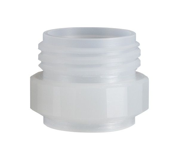SCAT Gewindeadapter, PP natural, GL45 (w) to S60 (m)
