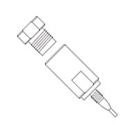 Product Image of HPLC-Vorsäulenhalter L-column, Halter, Direct Type, für 4,6 x 10 mm Vorsäulenkartuschen