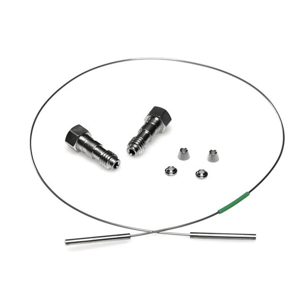 Altmann Analytik Baugruppe, Kapillare, Edelstahl, 280mm x 0,17mm ID, mit Fittings, vergleichbar mit OEM # 5067-4722