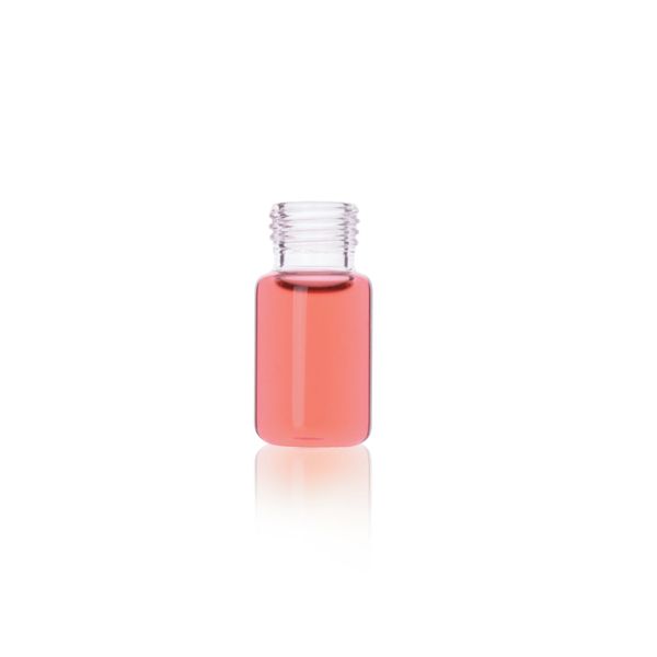 DWK Wheaton Headspace-Fläschchen, klar, runder Boden, Schraubgewinde, 10ml, 100 St/Pkg