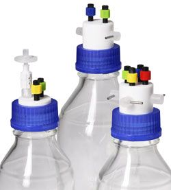 Vici Jour VICI-Safety-Cap GL45, 2 ports, Kit 1 L