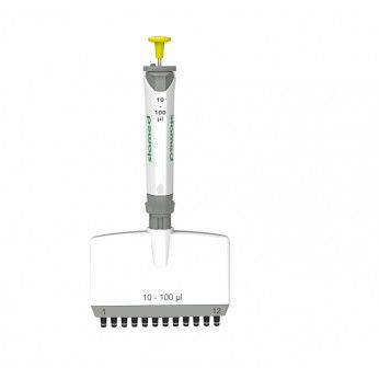 Ratiolab Slamed Precision 12-channel pipette, 10 - 100 μl