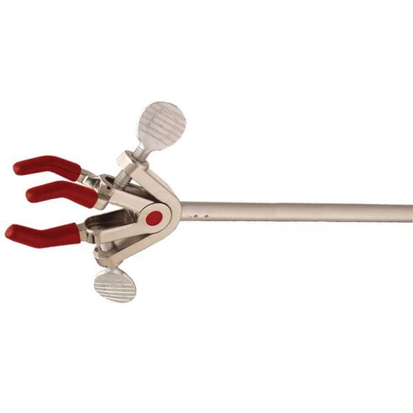 Ohaus Mehrzweckklemme, CLM-ULTRA3DZM, 3-Klemmbacken Doppel-Einstellklemmen, vernickelt, 0-70 mm