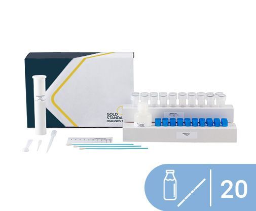 Gold Standard Diagnostics SENSIStrip Milcheiweiß, 5 St/Pkg