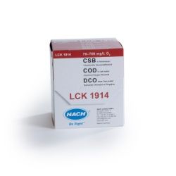 Hach Lange CSB Küvettentest für Salzwasser, 70 - 700 mg/L O2, 25 St/Pkg, Lagern bei 15 -25°C, 12 Monate haltbar ab Produktion