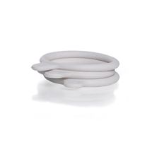 Duran Group DURAN GL 45 Kennzeichnungsring (bottle tag) aus Silikon für GL 45 DURAN Laborflaschen, Weiss, 20 St/Pkg