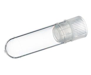 Greiner Bio-One Kryoröhrchen, PP, 2 ml, natur, runder Boden, Innengewinde, steril, 5x100/PAK