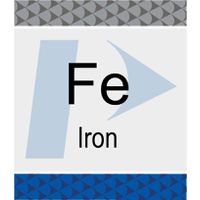 Product Image of Iron (Fe) Pure Plus Standard, 1 µg/ml, 2% HCL, 125 ml