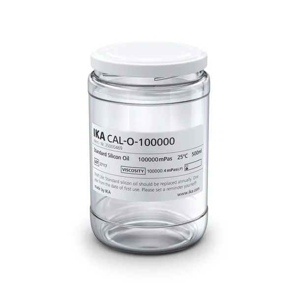 IKA Standard silicon oil, 100000 mPas, 25°C, 500 ml, CAL-O-100000