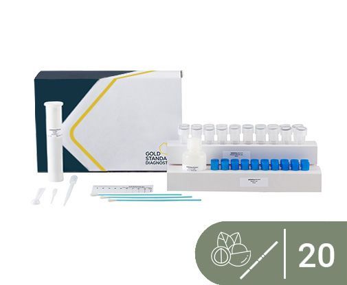 Gold Standard Diagnostics SENSIStrip Macadamianuss, 20 St/Pkg