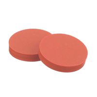 Product Image of 15 mm septa PTFE/rubber red, 100 pc/PAK