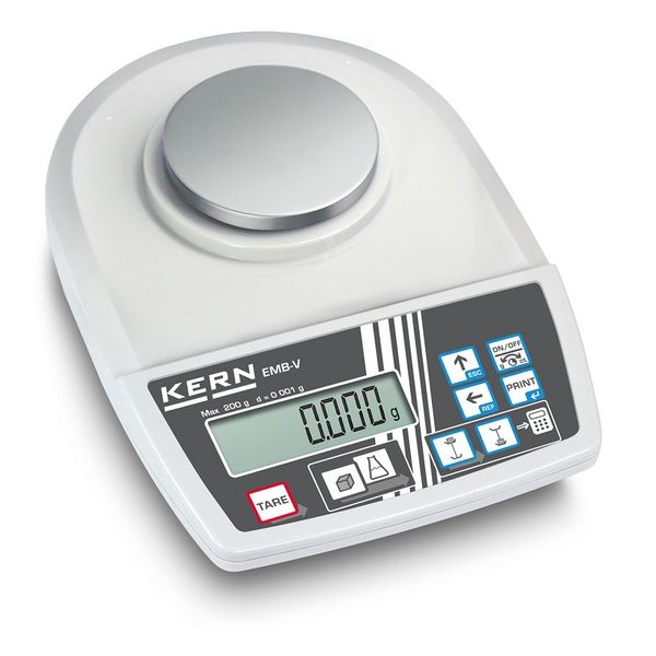 Kern Precision Balance Weighing-Range in g: 200, Readout in g: 0,00100