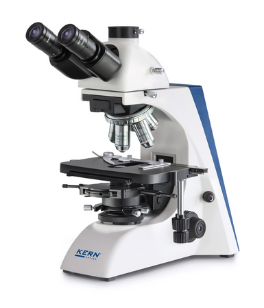 Kern OBN 159 - Phasenkontrast-Mikroskop, HWF 10 x 20mm, 4x/10x/20x/40x/100x, 3W LED Durchlicht
