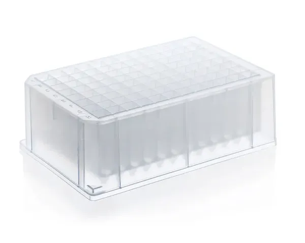 Brand GmbH & Co. KG 96-Well plate, PP, stackable, 2.2 ml, V-bottom, CERTIFIED LIFE SCIENCE QUALITY, 30 pc/PAK