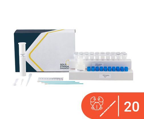 Gold Standard Diagnostics SENSIStrip Krustentiere (Tropomyosin), 5 St/Pkg