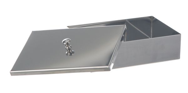 Bochem Instruments tray with lid 18/10 steel, 300x200x50mm