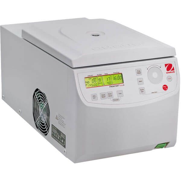 Ohaus Frontier 5000 Micro Centrifuge, FC5513R, maximum capacity 24 x 1.5/2 ml, max. 14,500 rpm, 230 V, without rotor