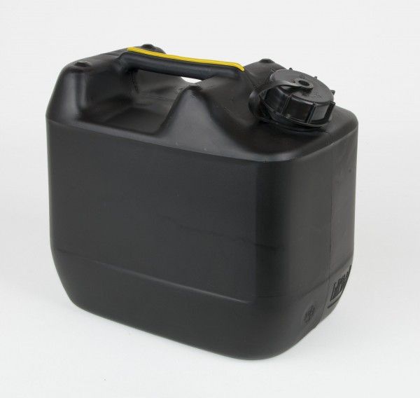 SCAT Kanister, ColourLine gelb 10 Liter, S60, PE-HD elektrisch ableitfähig, mit gelben Streifen auf den Griffflächen, ohne UN Y-Zulassung