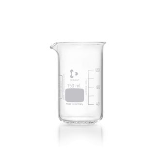Duran Group Becher/DURAN, hohe Form, 150 ml mit Teilung und Ausguss, 10 St/Pkg
