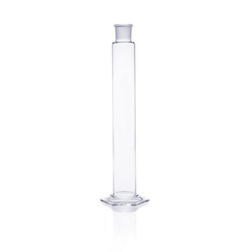 Duran Group DURAN Mischzylinder, ohne Teilung und Stopfen, NS 14/23, 25 ml, ohne Prägung, 10 St/Pkg