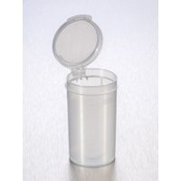 Product Image of Corning® Gosselin™ Straight Container, 90 mL, PP, Graduated to 80 mL, Hinged cap, Sterile, 350/Case