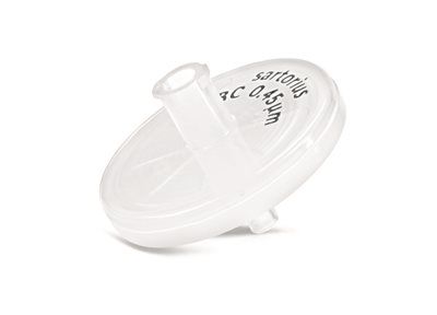Sartorius Spritzenvorsatzfilter Minisart RC25, 25 mm, 0,45 μm, nicht-steril, 200 St/Pkg