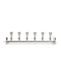 Product Image of 6-Stellen-Verteiler, Edelstahl, für Vakuum-Filtrationssystem