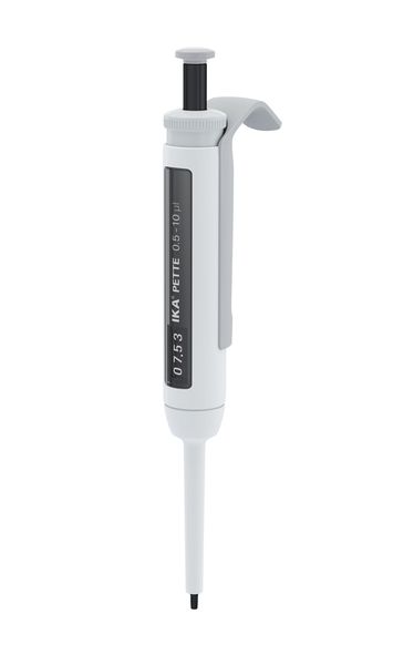 IKA Einkanalpipette IKA Pette vario, 0.5 - 10 μl, Farbcode grau