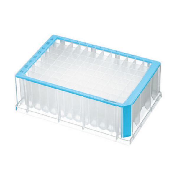 Eppendorf Deepwell plate 96/2000μl, standard, blu 20 pcs.