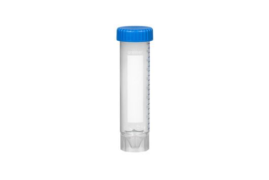 Greiner Bio-One Röhrchen CELLSTAR , PP, 50 ml, 30x115 mm, konischer Boden, graduiert, Schriftfeld, Stehrand, steril, mit Schraubverschluss, im Beutel,