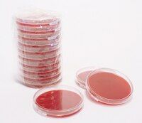 Merck Fertignährbodenplatte Columbia Blut Agar Pharm. 109PH-20P, 90 mm Sedimentationsplatte gefüllt mit 19 ml, 20 St/Pkg