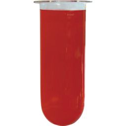 QLA 2000mL Clear Glass Vessel for Hanson SR8-Plus, Serialized