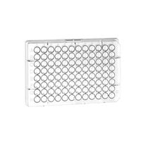 Product Image of Cell culture microplate, 96 well, PS, U-bottom, Cellstar® TC, cover plate, sterile, 10 x 8 pc/PAK
