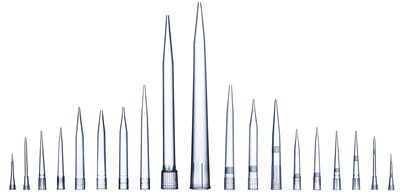 Sartorius Optifit Spitzen, 50 - 1.200 μl, steril, Nachfüllpack, 10x96 St/Pkg