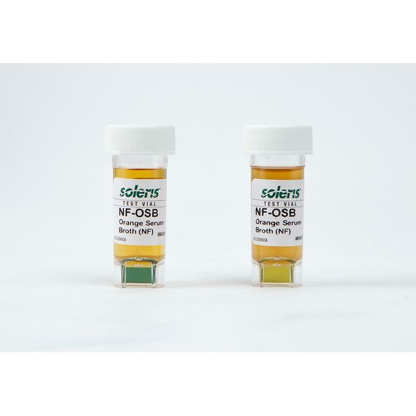 Neogen Soleris -Fläschchen, Orange Serum Bouillion, 9 ml, 100 St/Pkg